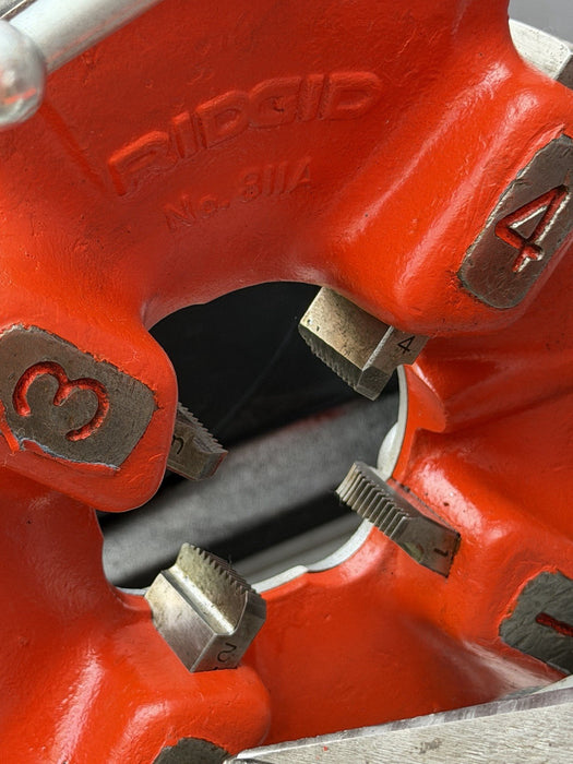 RIDGID® 1822-I Auto Chuck Pipe Threader with 811A Die & Cart, Excellent ✅