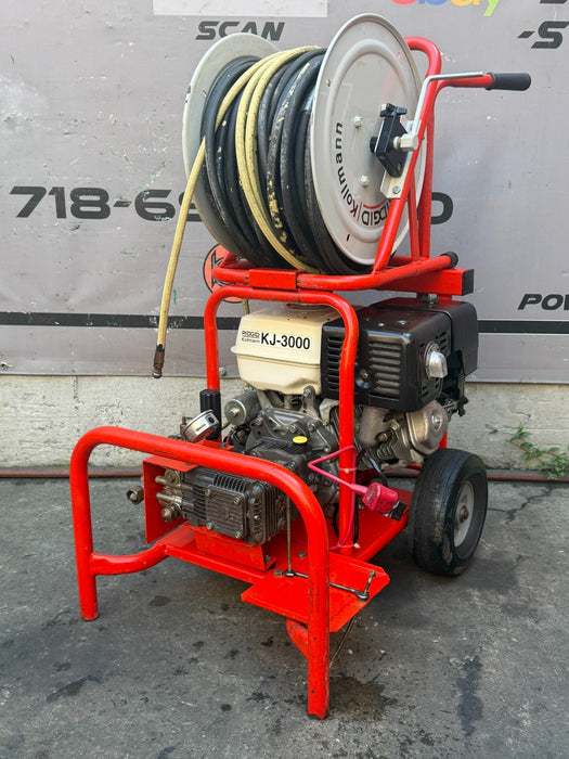 RIDGID KJ-3100 Water Jetter 3000 PSI 5.5 GPM Drain Cleaner 2-10" Lines Portable
