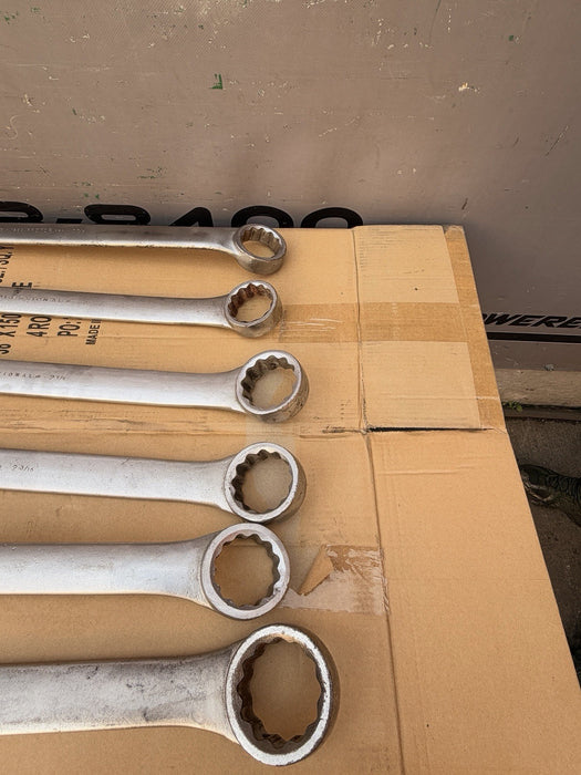 PROTO Professional SAE Combination Wrench Set 6pc  Jumbo Sizes