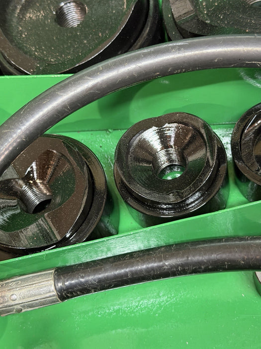 Greenlee 7310SB Slug Buster KO Knockout Punch Set 1/2" - 4" , 767 Pump & Box BG2