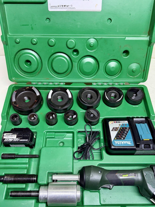 GREENLEE LS100X11SB4X INTELLI PUNCH 1/2 - 4" BATTERY POWERED KNOCKOUT PUNCH BG12