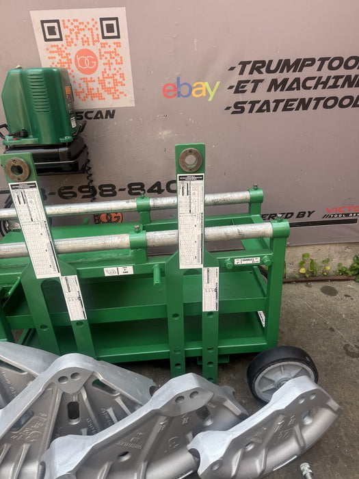 Greenlee 881CT Hydraulic  Bender 2.5-4” Rigid EMT 980 Pump Mobile Table "MINT"