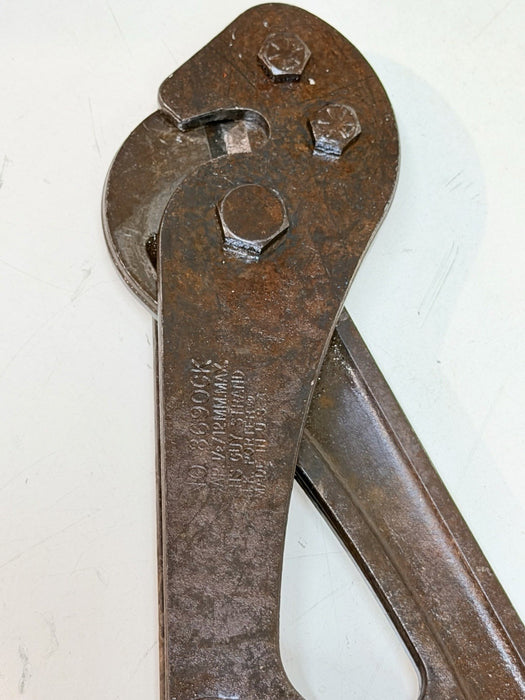 HK Porter HKP 8690CK Ratchet-type 1/2" Guy Strand, Cable, Bolt Cutter BG2