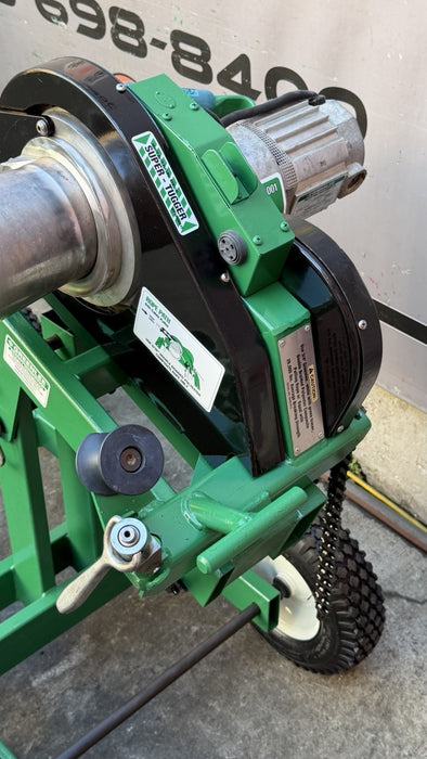 Greenlee 6004 Super Tugger Cable Puller 6500 lb. Excellent Condition