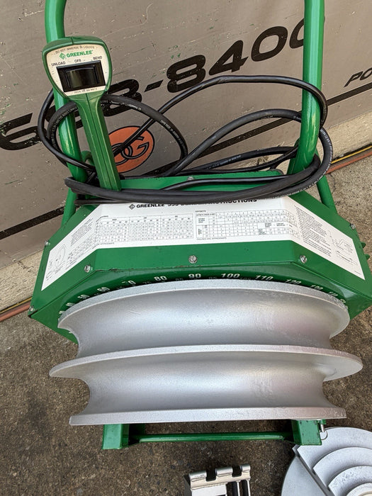 Greenlee 555C Electric Bender Classic 1/2-2" Conduit Pipe Bender Refurbished EG9