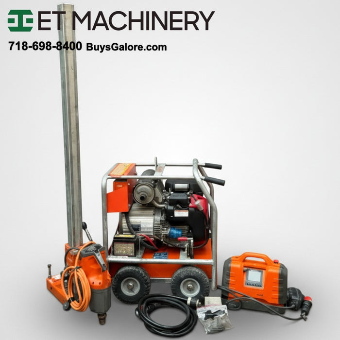 Husqvarna DM 650 Core Drill Set PP65 Power Unit P16 kVA Power Pack NICE SET