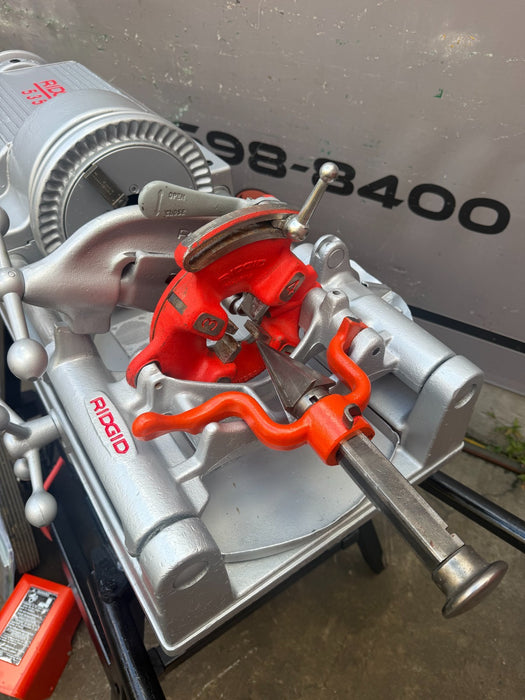 RIDGID 535 V2 Pipe Threading Machine Die Head & 2 Teeth