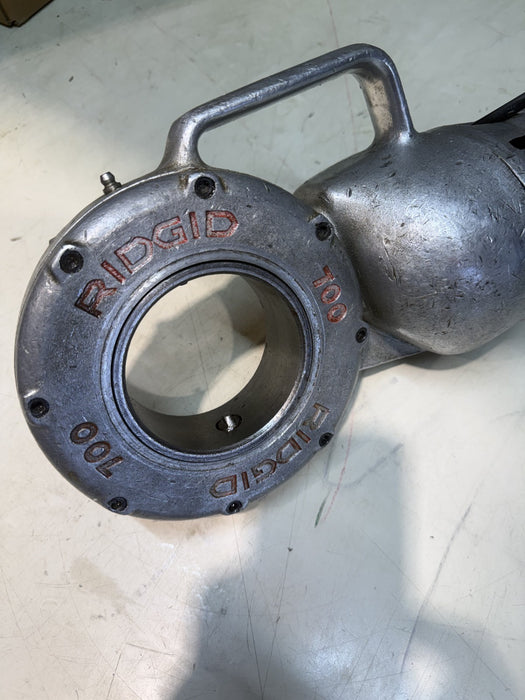 RIDGID 700 Power Drive Pipe Threader Threading Machine works fine.  #2