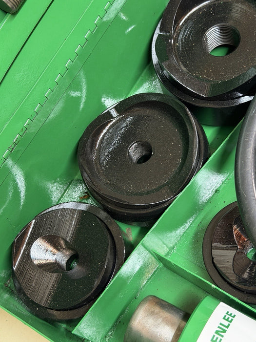 Greenlee 7310SB Slug Buster KO Knockout Punch Set 1/2" - 4" , 767 Pump & Box BG2