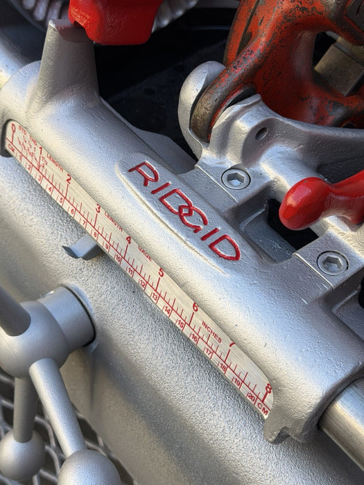 Reconditioned RIDGID® 535 V1 Pipe Threading Machine with 811 Die Head, Cart BG2