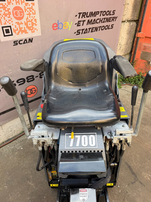 2019 National 7700 Ride-On Floor Scraper – Professionally Raptor Lined, 850 Hrs