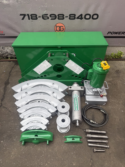 GREENLEE 884 Hydraulic Rigid IPS Bender 1-1/2 to 4 inch.  960 Pump