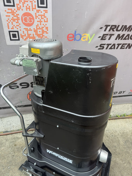 Ruwac DS 1400-EX  Continuous Duty Industrial HEPA Vacuum 5HP.  NEW Condition.