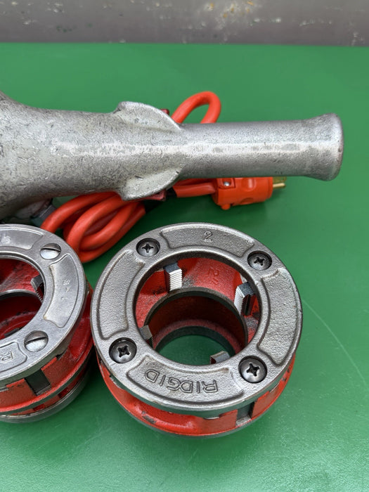 Ridgid 700 Pipe Threader Threading Machine & 12R Die Set 1/2” - 2” Excellent #2