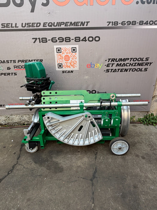 Greenlee 881ct Hydraulic Bender Set Mobile Cart 980 Pump 2.5"-4" Conduit