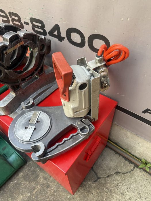 McElroy PIT BULL 14 Fusion Machine.  Facer, Shaver Cutter and Frame.  Works Fine