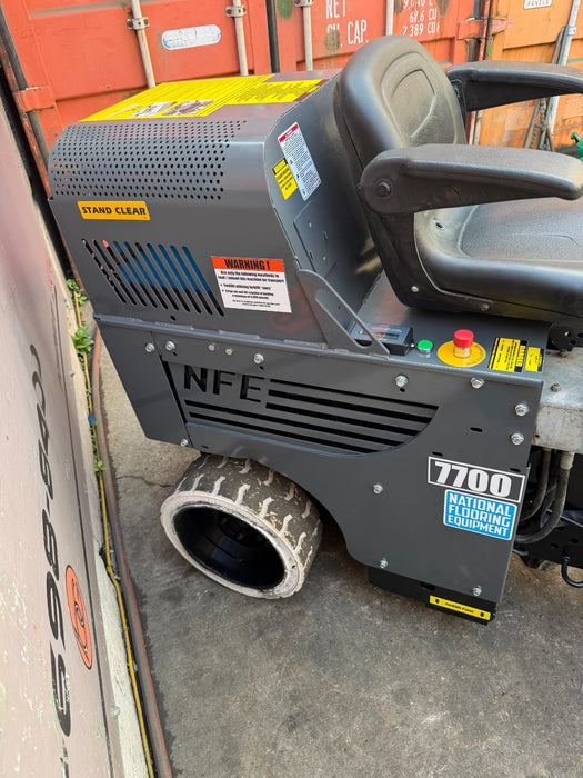 2018 Ride On Scraper 7700 National Flooring  440 hrs, Inspected & Tested -VIDEO