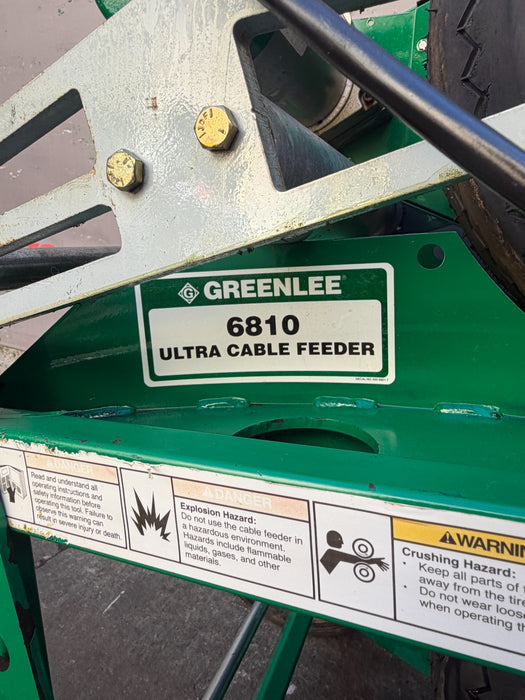 GREENLEE 6810 Ultra Feeder Electric Wire Puller - Reliable Cable Management