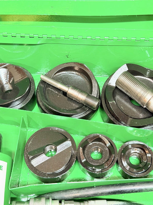 Greenlee 7310SB Slug Buster KO Knockout Punch Set 1/2" - 4" ,767 Pump & Box BG16
