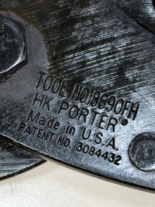 HK Porter 8690FH Heavy Duty Ratcheting Cable Cutter BG5