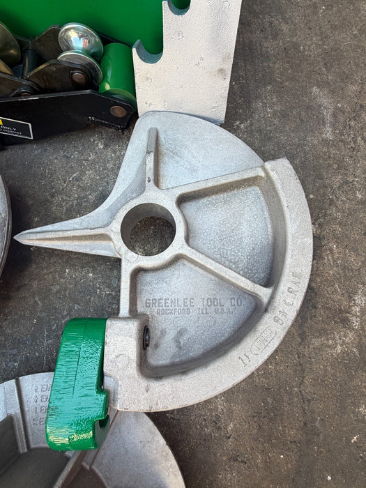 Greenlee 555 EMT Shoe Group 1/2"-2" fits 555C & 555 Bender Box #2 New Open Box