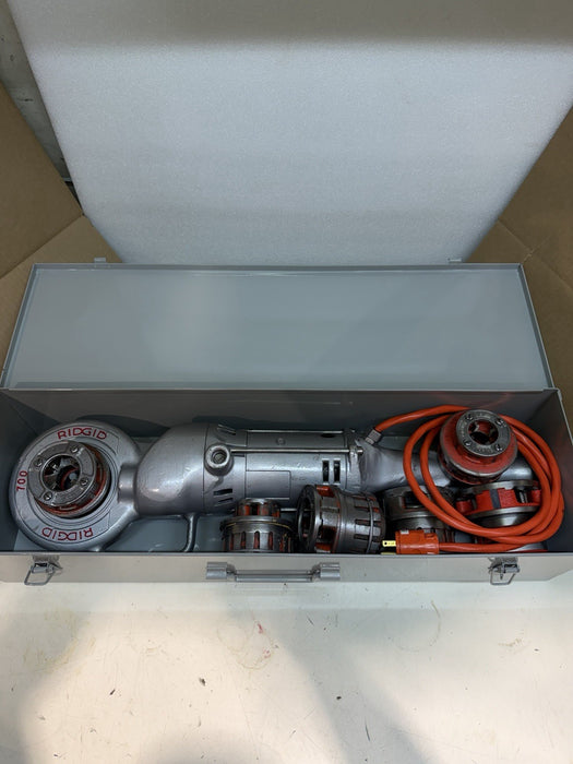 Ridgid 700 Power Drive Pipe Threader 1/2-2" NPT & 12R Die Set New Box