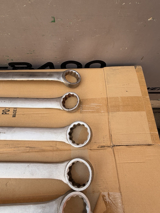 PROTO Professional SAE Combination Wrench Set 6pc  Jumbo Sizes