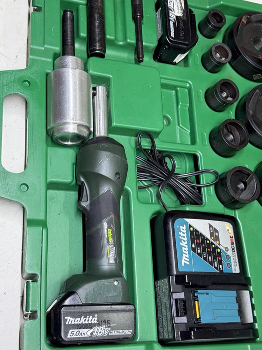 GREENLEE LS100X11SB4X INTELLI PUNCH 1/2 - 4" BATTERY POWERED KNOCKOUT PUNCH BG12