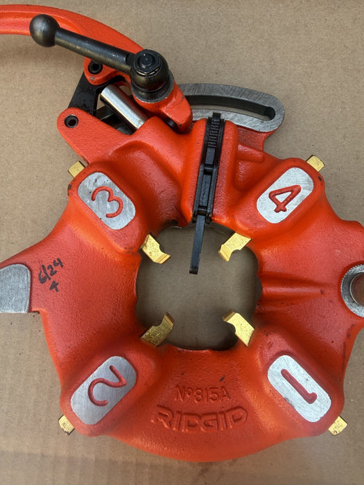 Ridgid 97075 815A Self-open Die Head  1 to 2 inch Teeth.  Mint Condition. #4