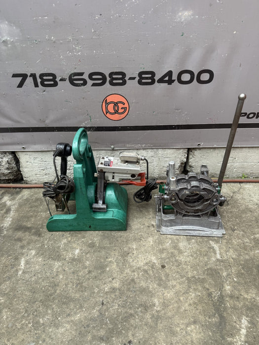 McElroy Fusion System Heater, Cutter, and Fusion Assembly    PitBull 14
