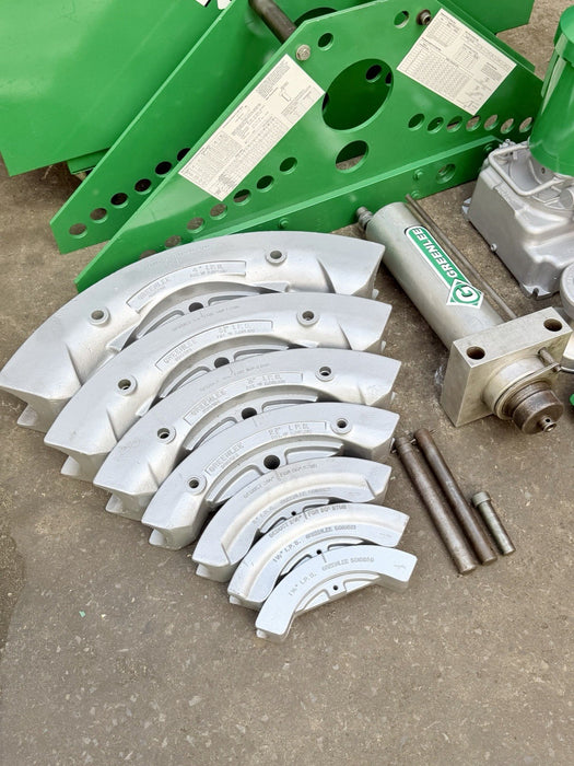 Greenlee 884 Hydraulic Bender 1-1/2 to 4" Rigid Pipe, Hyd. Pump, Warranty!