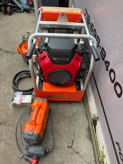 Husqvarna DM 650 Core Drill Set PP65 Power Unit P16 kVA Power Pack NICE SET