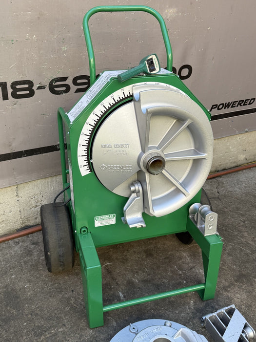 Greenlee 555 Conduit Pipe Bender 1/2"-2" RIGID & IMC   Works Great