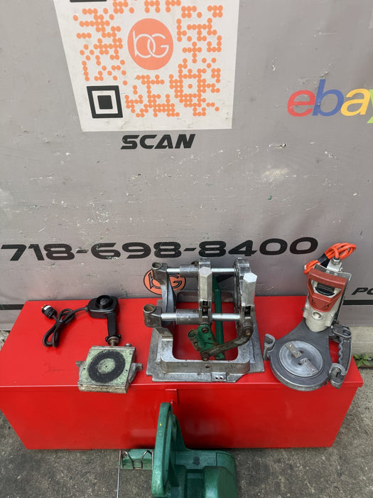 McElroy PIT BULL 14 Fusion Machine.  Facer, Shaver Cutter and Frame.  Works Fine