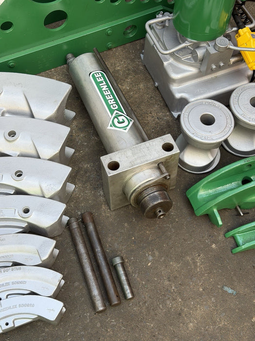 Greenlee 884 Hydraulic Bender 1-1/2 to 4" Rigid Pipe, Hyd. Pump, Warranty!