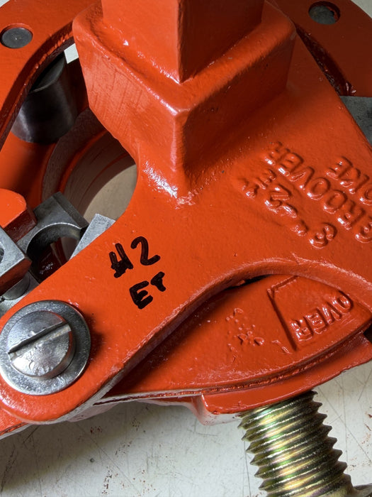 Victaulic Vic Cut Groover 3"-2.5" Pipe Grooving w/ Yoke Ridgid 700 300 #2 Refurb