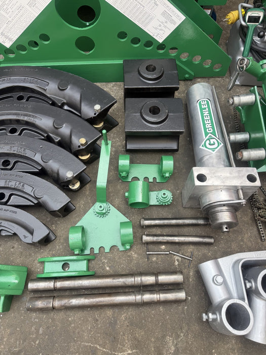 Greenlee 884 885 Rigid PVC Conduit Bender 960 Hydraulic Pump Bending Table