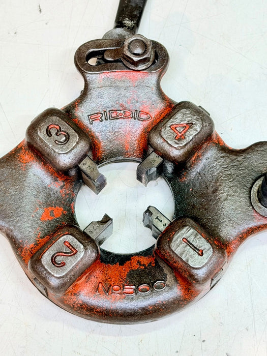RIDGID 50735 1-1/2" NPT HS RH MONO 500 Pipe Threading Die #5