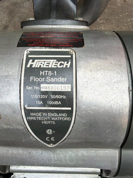 Hiretech HT8 Drum Floor Sander HT8-1 8" Hardwood Floor Sanding Machine