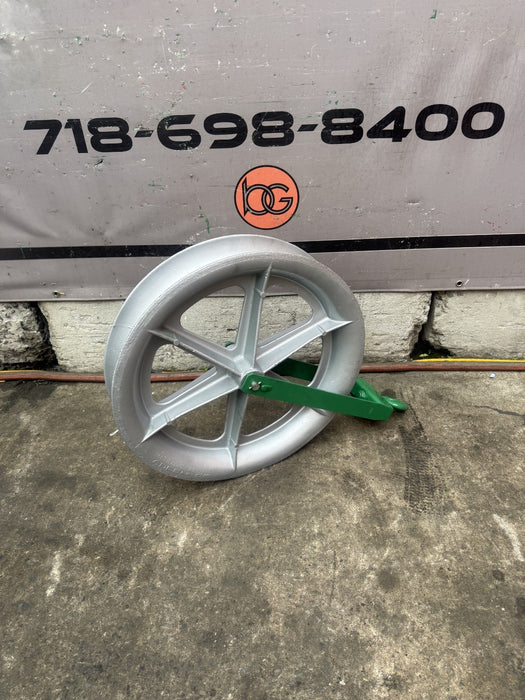 Greenlee 24 inch  4000lbs  Sheave Cable Puller  Tugger.  Works Fine. 6/10 #3