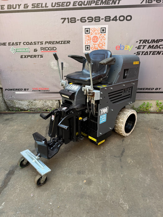 2019 National 7700 Ride-On Floor Scraper – Professionally Raptor Lined, 850 Hrs