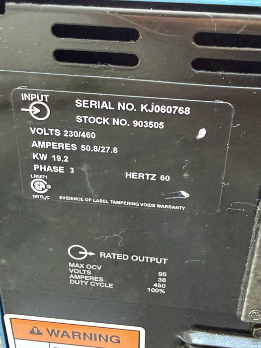 Miller Invision 456 Welder Model 903505
