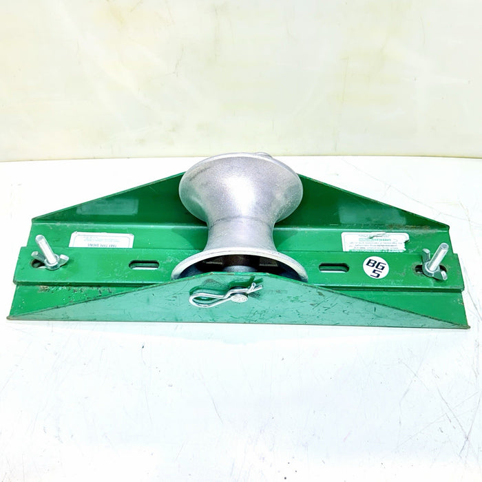 Greenlee 659 22" Tray-Type Cable Pulling Sheave BG5
