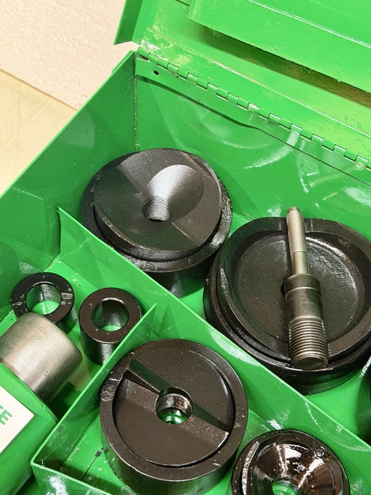 Greenlee 7310SB Slug Buster Knockout Punch Set 1/2 “- 4" Conduit Refurbished BG6