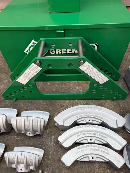 Greenlee 777 Hydraulic Pipe Conduit Bender 1-1/4" to 4" Rigid Electric Pump