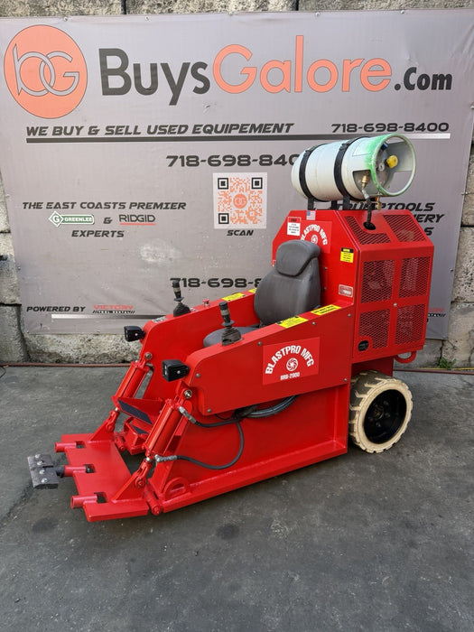 2019 BlastPro BRB-2800 Propane Ride on Floor Scraper 440 Hrs
