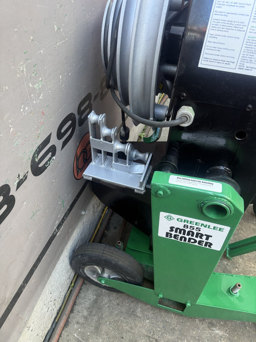 Greenlee 855 Electric Smart Bender 1/2” to 2” Rigid IMC EMT **WORKS GREAT** #2