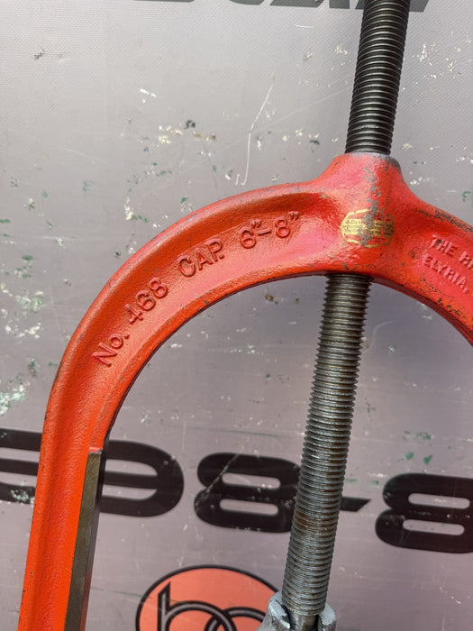 Ridgid Model 468 Hinged Pipe Cutter  6”-8” Steel Pipe