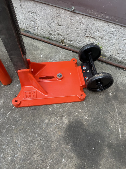 Weka DK22 Core Drill Motor and M2 Core Bore Stand with Bits.  Nice Shape. #1