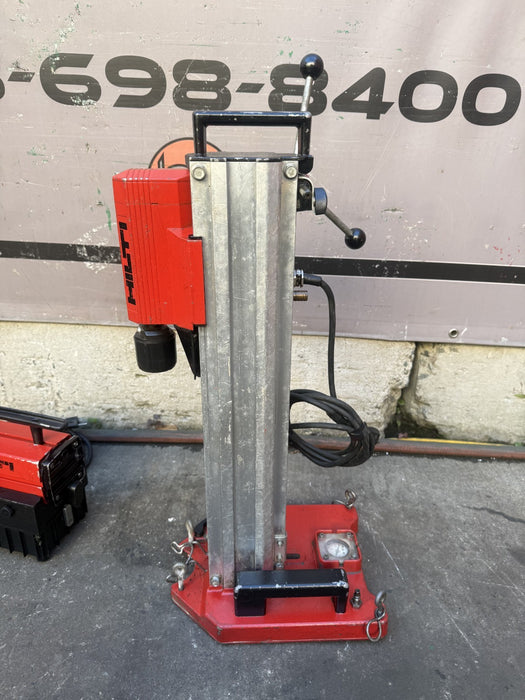 Hilti DCM 1 Core Drill Rig, Vacuum Pump and Bits. Works Great.